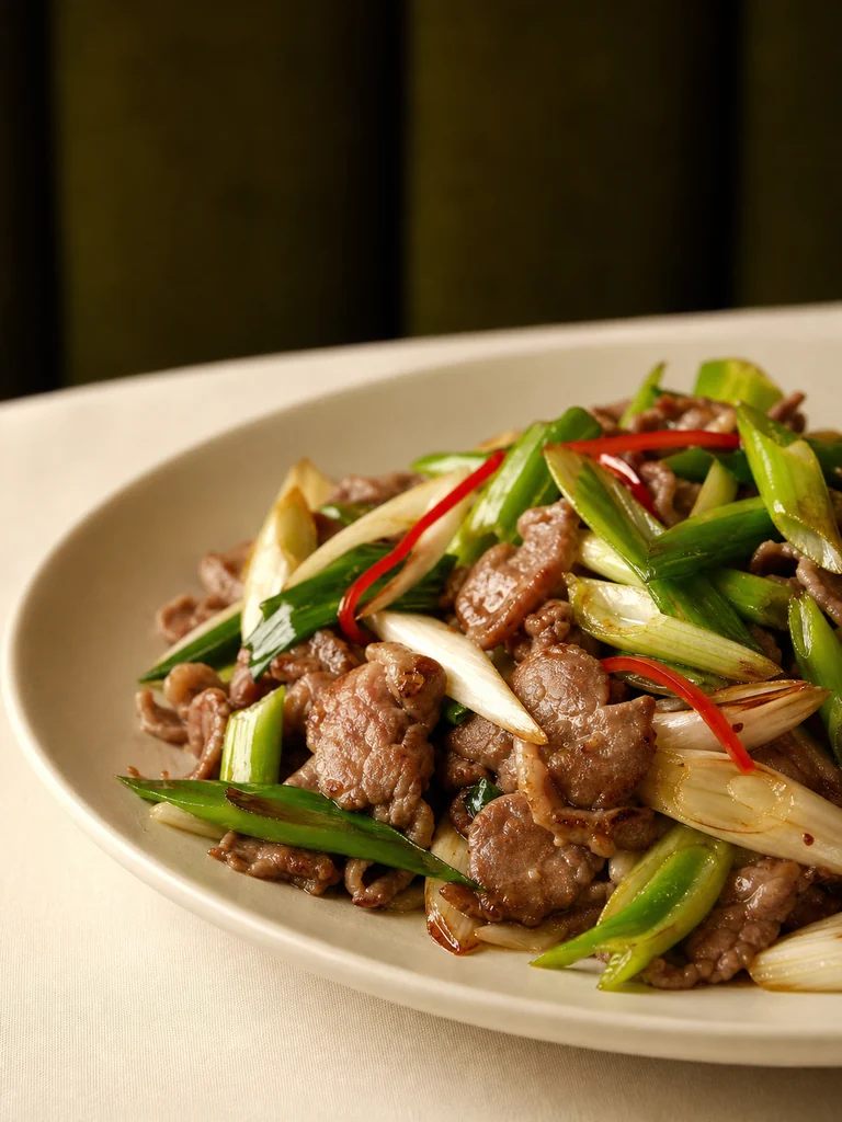 葱爆羊肉